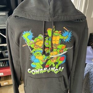 Old Navy Teenage Mutant Ninja Turtles Pullover Hoodie medium Black